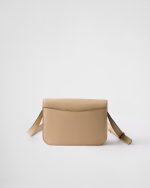 Saffiano Leather Flap Shoulder Bag - Image 4